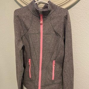 Grey and pink Ivivva/Lululemon Jacket